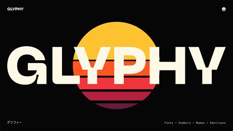 Glyphy → Copy & paste fancy fonts + cool symbols